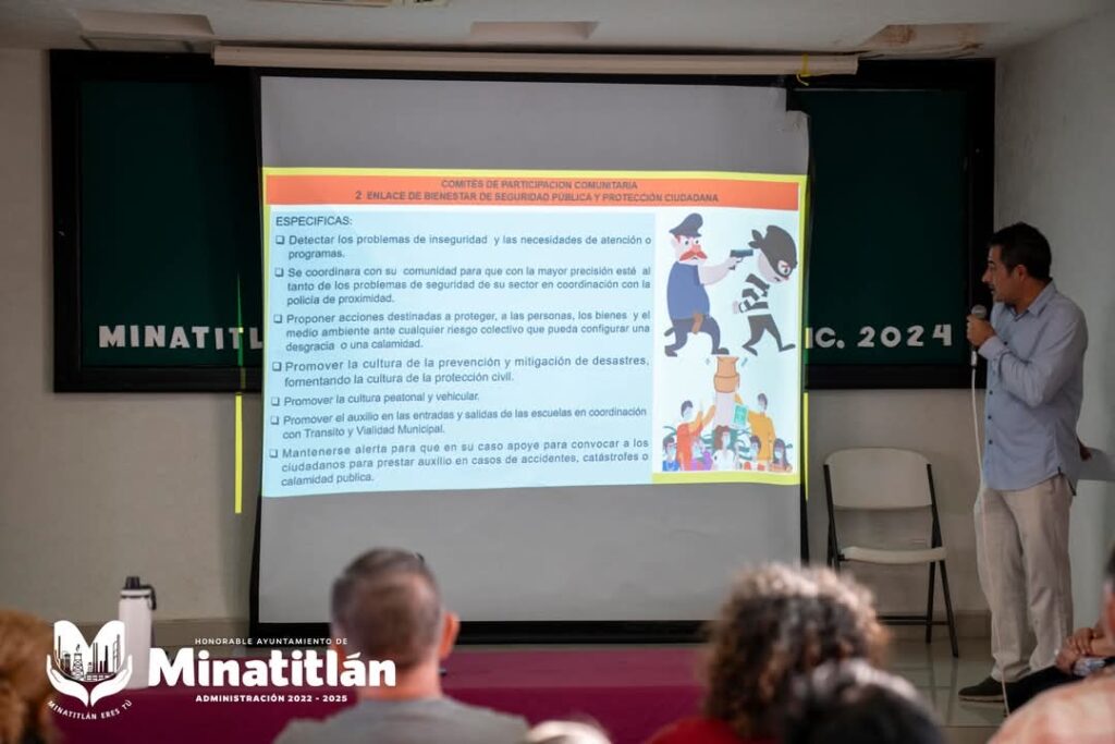 Se refuerza la Participación Ciudadana en Minatitlán.