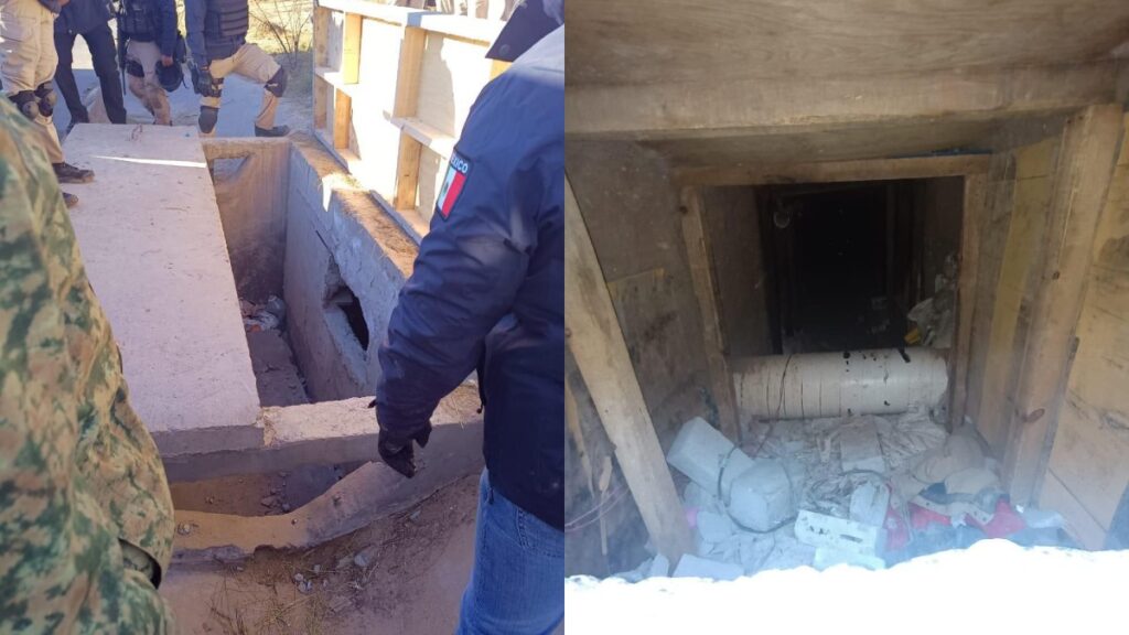 Hallan túnel ilegal en Chihuahua con dirección a Estados Unidos. Hallan túnel ilegal en Chihuahua con dirección a Estados Unidos.