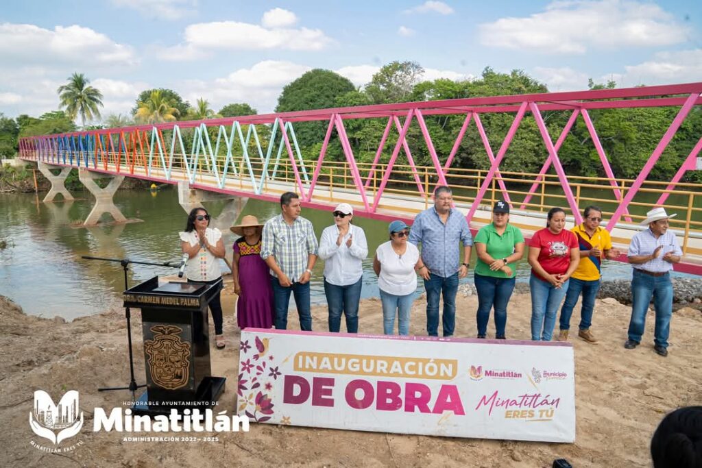 ¡Carmen Medel cumple con La Concepción! Inaugura segunda etapa del puente peatonal que beneficia a más de 5 mil personas