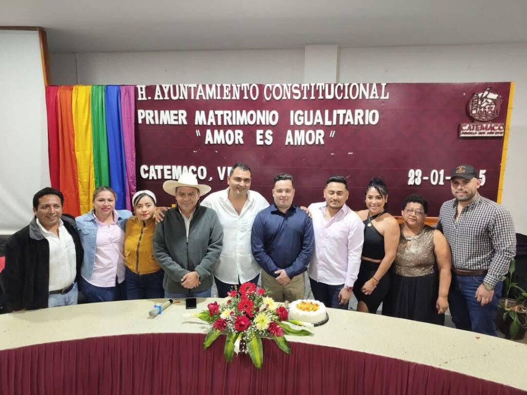 Catemaco Celebra Primer Matrimonio Igualitario: Un Hito de Inclusión y Respeto.