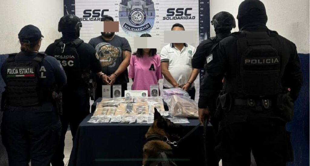 Detienen en Playa del Carmen a Veracruzano con dr0g@s y @rm@s.