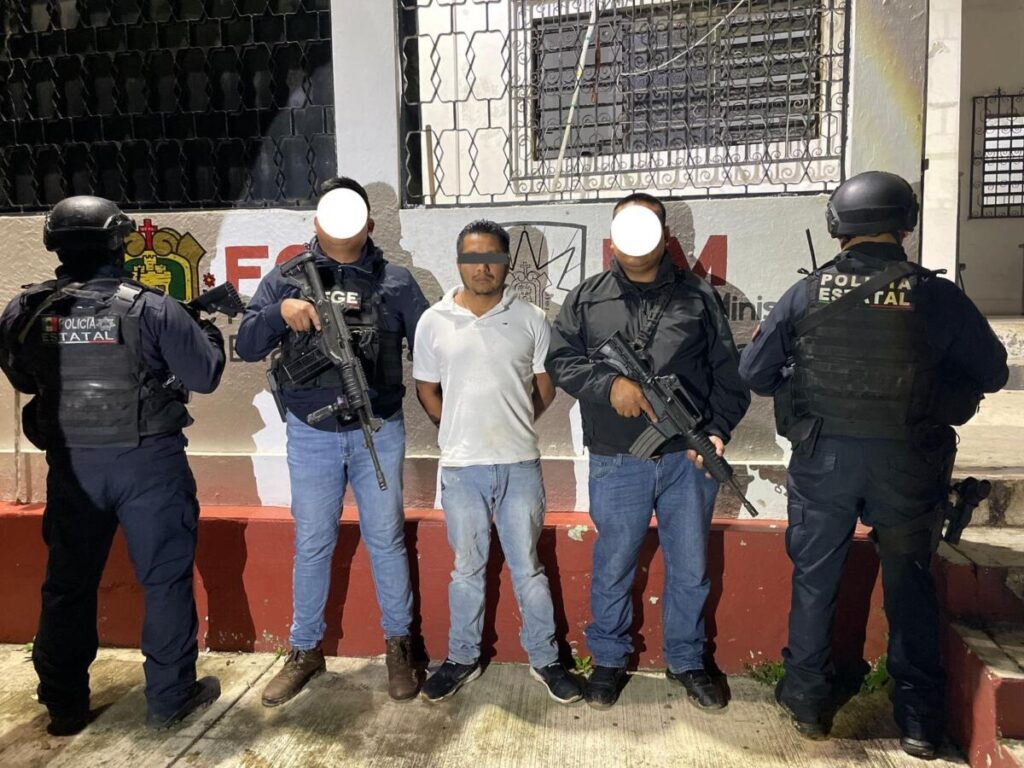 Detienen a presunto implicado en varios h0m¡c¡d¡0s en el sur de Veracruz.