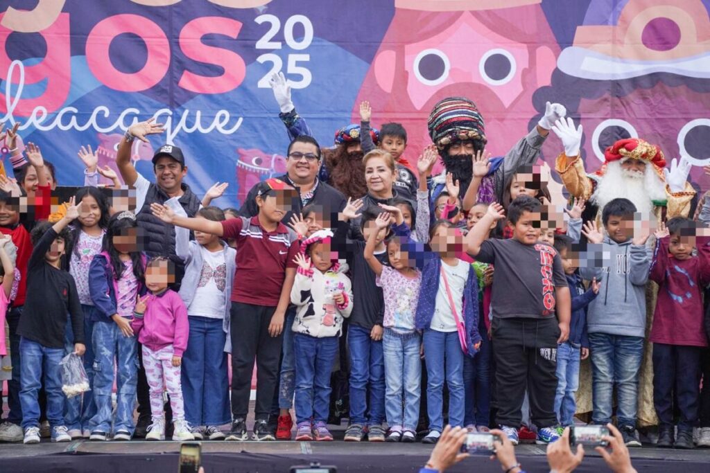 Quinto día de celebración de Reyes Magos se realizó en la colonia Ordaz en Cosoleacaque.