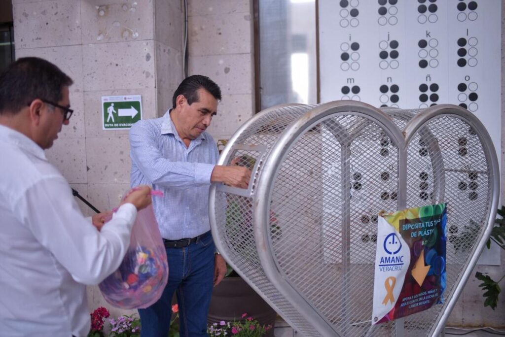 Por segundo año, Congreso de Veracruz se suma a la lucha contra el cáncer infantil.