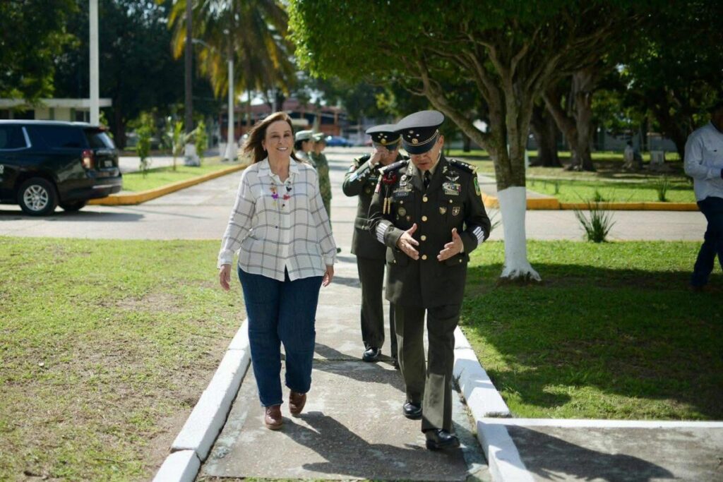 Coordinación con fuerzas federales fortalece la seguridad: Rocío Nahle.