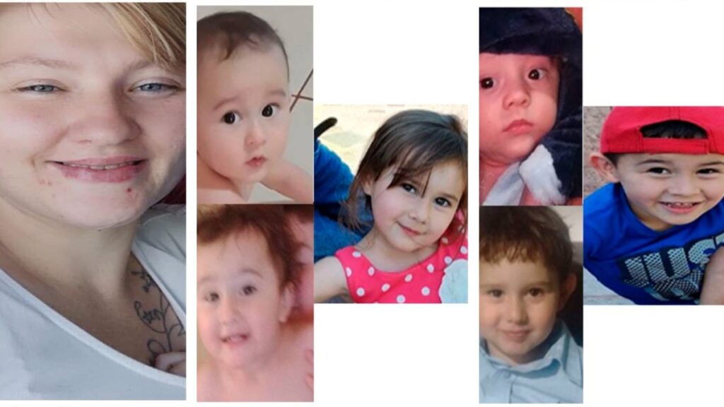 ¿Dónde están? Buscan a mujer estadounidense y sus seis hijos, fueron vistos por última vez en Pénjamo, Guanajuato.