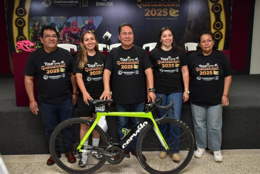Arrancan inscripciones del ‘Tour Quetzalcóatl 2025’ en Coatzacoalcos. Arrancan inscripciones del ‘Tour Quetzalcóatl 2025’ en Coatzacoalcos.