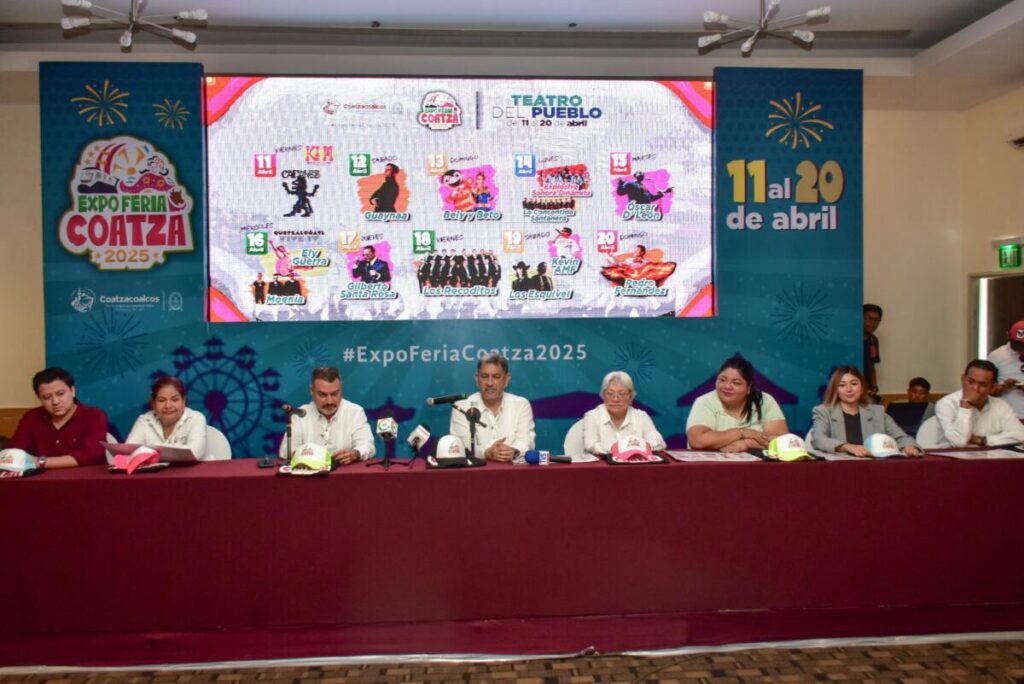 Música, cultura y diversión en la ‘Expo Feria Coatza 2025’. Música, cultura y diversión en la ‘Expo Feria Coatza 2025’.