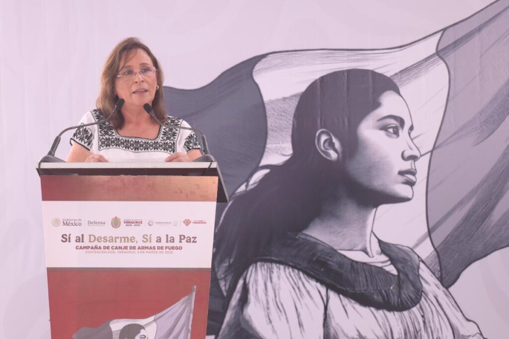 Se les acabó la fiesta; dice gobernadora Rocío Nahle a la delincuencia.