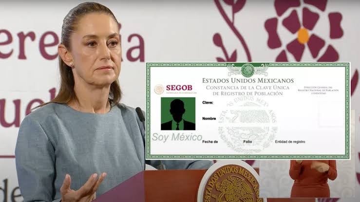 Presidenta Sheinbaum anuncia la nueva CURP con más datos personales. Presidenta Sheinbaum anuncia la nueva CURP con más datos personales.