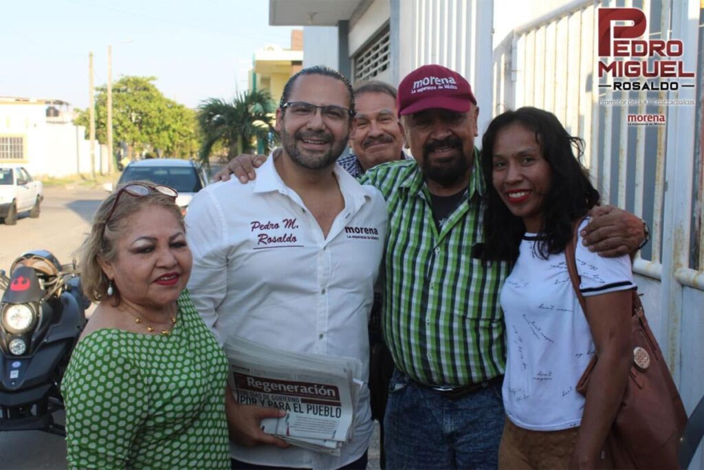 Promueve Pedro Miguel la reafiliación al Movimiento de Regeneración Nacional.