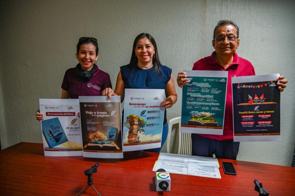 Presentan en Coatzacoalcos múltiples actividades culturales para la promoción de la lectura.