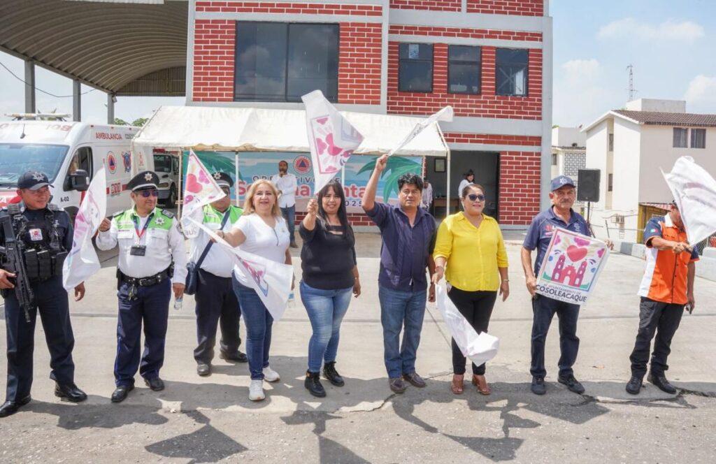 Arranca operativo de Semana Santa Cosoleacaque 2025.