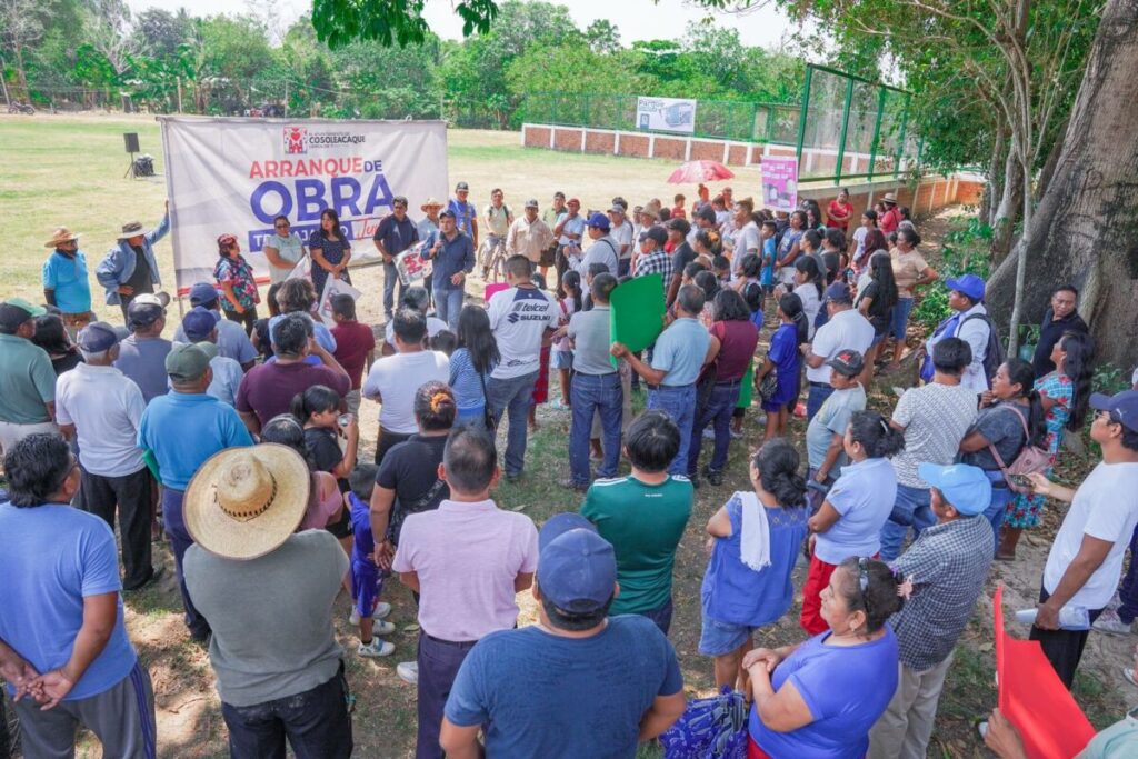 Inicia construcción de un parque recreativo en la localidad de Coacotla. Inicia construcción de un parque recreativo en la localidad de Coacotla.