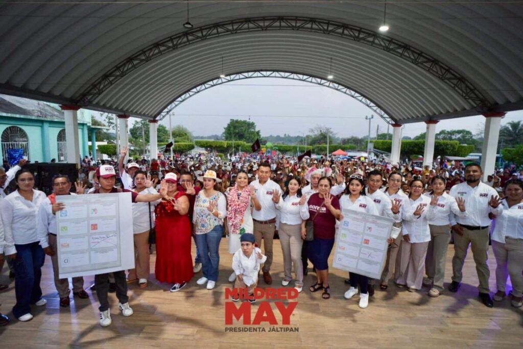 Gran cierre de campaña de campaña de Mildred May. Ciudadanía muestra respaldo rumbo al 1 de Junio en Jáltipan. Gran cierre de campaña de campaña de Mildred May. Ciudadanía muestra respaldo rumbo al 1 de Junio en Jáltipan.