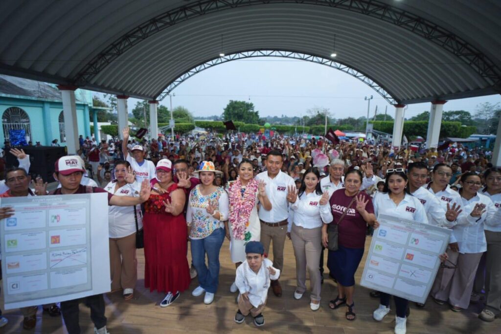 Convicción y amor por MORENA, así fue la campaña de Mildred May. Convicción y amor por MORENA, así fue la campaña de Mildred May.