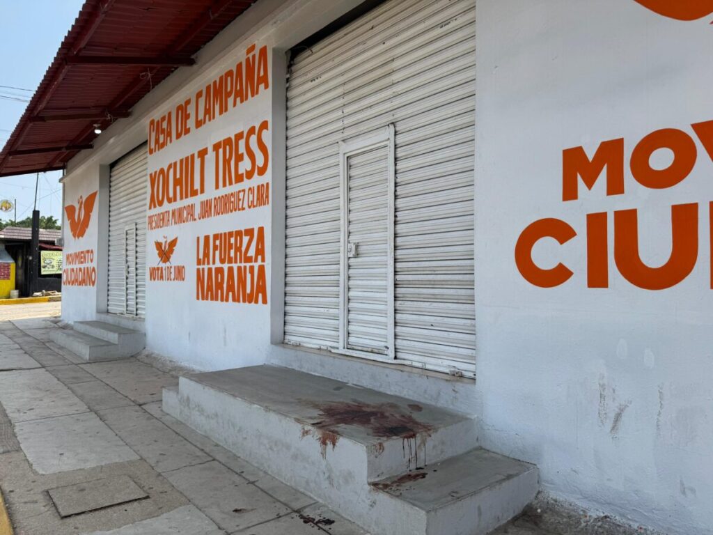 Ambiente tenso en Rodríguez Clara tras ataque; el inmueble de campaña permanece cerrado y sin acordonar