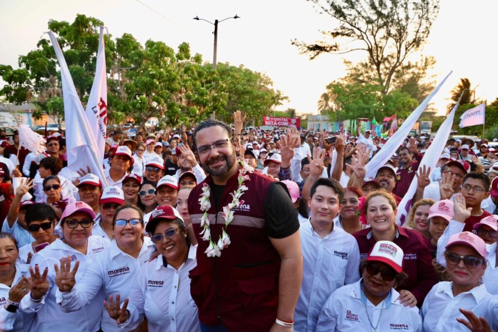 Vamos a ganar y Morena no solo será el bastión en Veracruz si no a nivel Nacional: Pedro Miguel Rosaldo Vamos a ganar y Morena no solo será el bastión en Veracruz si no a nivel Nacional: Pedro Miguel Rosaldo
