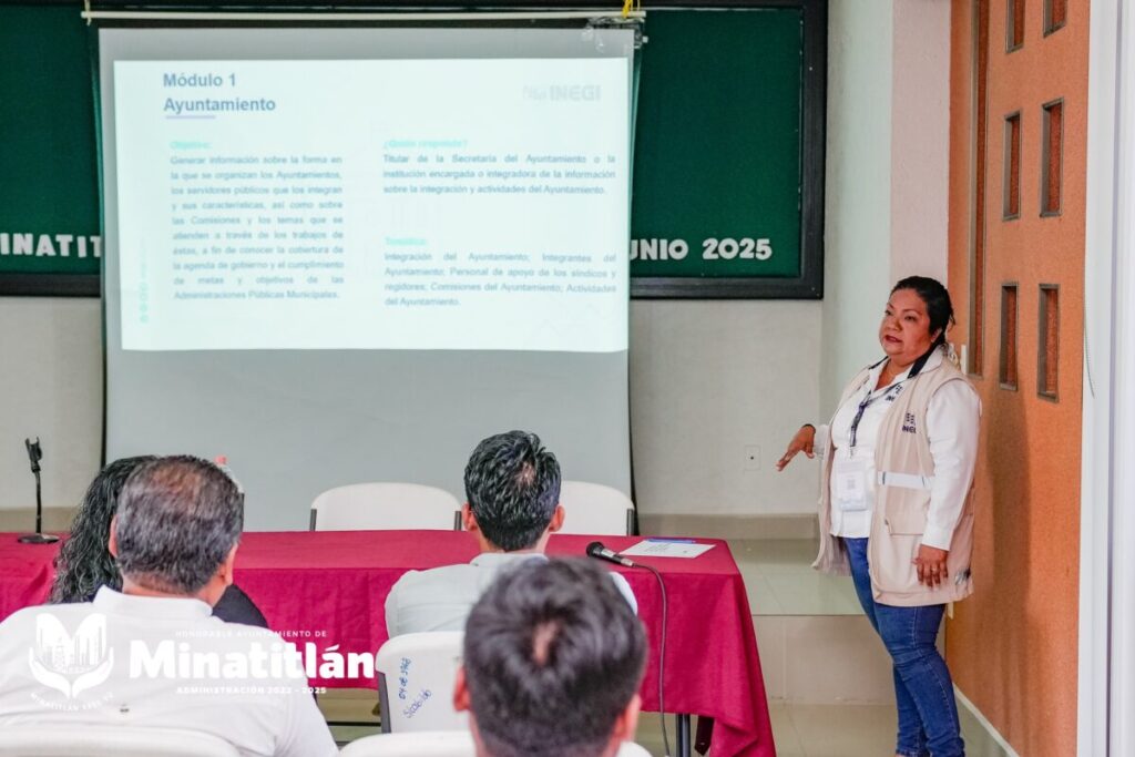 Capacita INEGI a funcionarios municipales para el Censo Nacional 2025 Capacita INEGI a funcionarios municipales para el Censo Nacional 2025