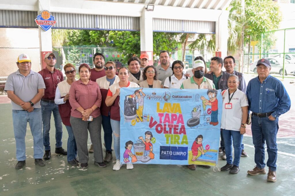 Continúa la lucha contra la proliferación del mosquito transmisor del dengue en Coatzacoalcos
