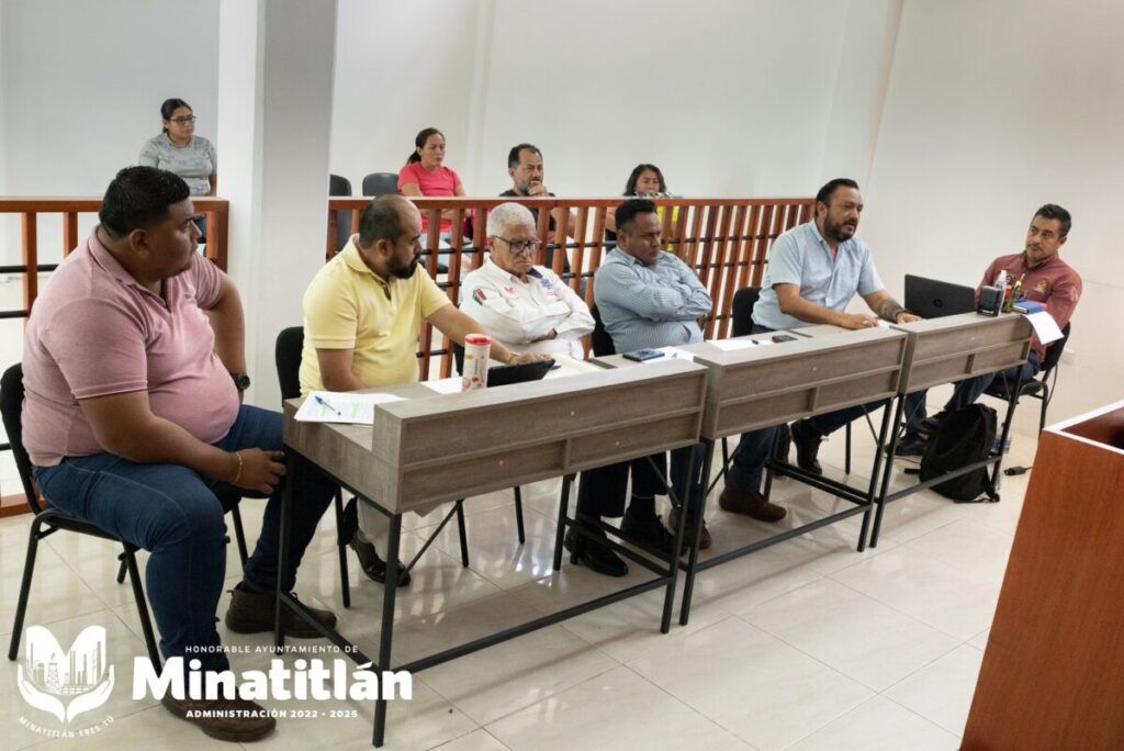 Minatitlán fortalece la Justicia Cívica con mesas de trabajo interinstitucionales