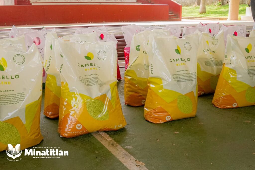 Fortalece Gobierno Municipal de Minatitlán al sector ganadero con entrega de insumos y semillas