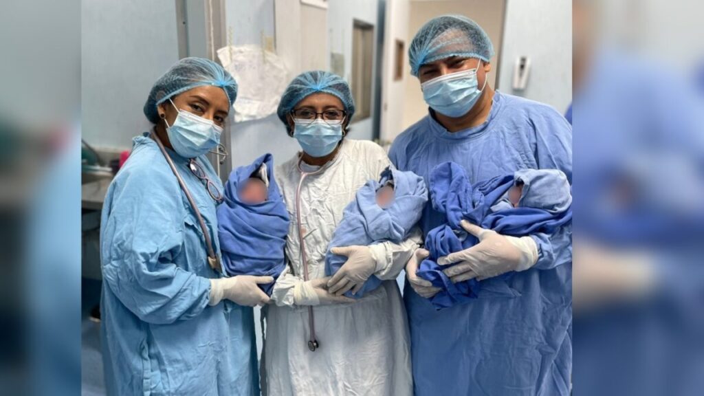 Nacen trillizos en Hospital General Regional No. 1 del IMSS Veracruz Sur Nacen trillizos en Hospital General Regional No. 1 del IMSS Veracruz Sur