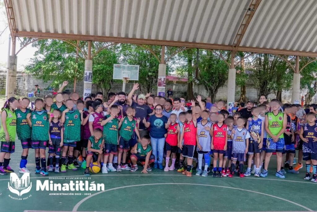 Inaugura Dra. Carmen Medel Torneo de Basquetbol “Copa Mina 2025