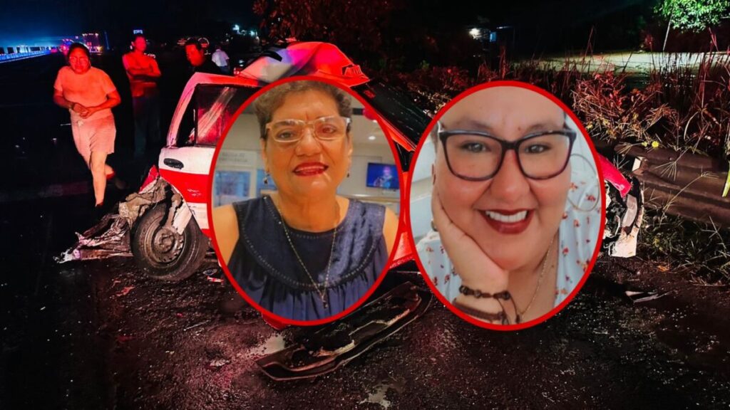 Identifican a madre e hija f4ll3cId4s en brut4l choque sobre la autopista Nuevo Teapa – Cosoleacaque.