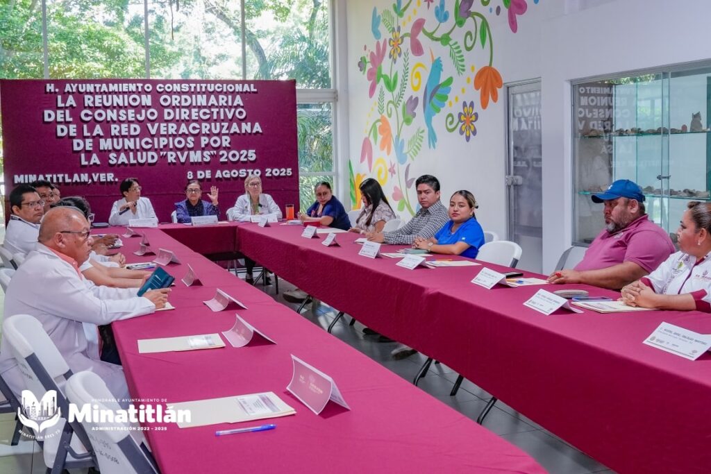 Minatitlán, sede de la Décima Primera Reunión Regional de la Red Veracruzana de Municipios por la Salud |