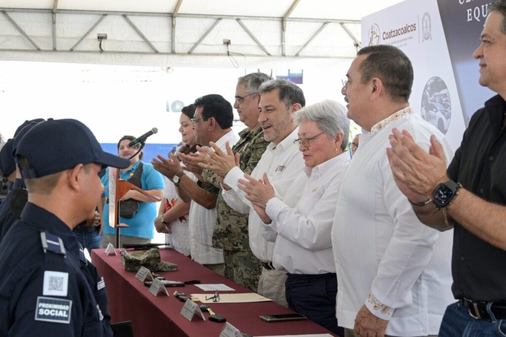 Coatzacoalcos más seguro con nuevas patrullas, equipamiento y personal