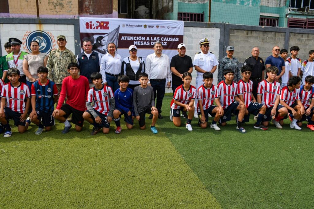 Realizan en Coatzacoalcos el Mundialito “Sí a la Paz”