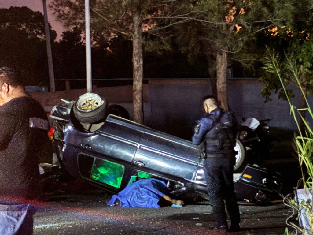 Hombre mu3r3 en accidente vial en Minatitlán; responsable se dio a la fuga