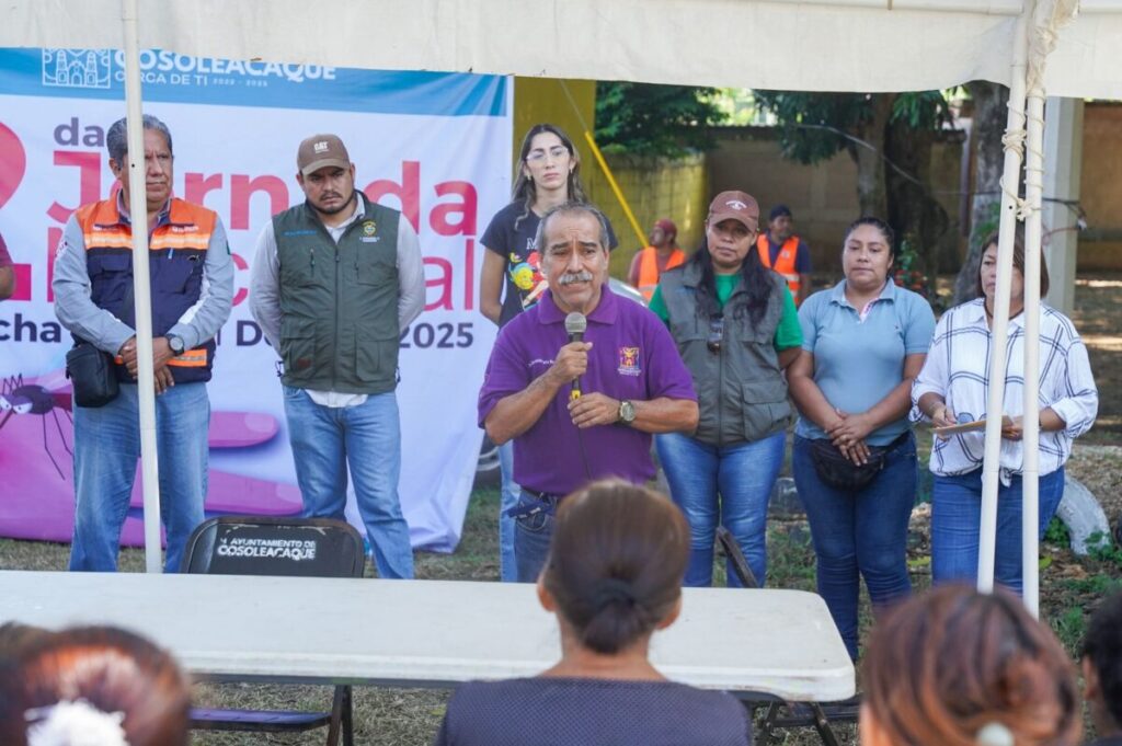 Arranca Segunda Semana Nacional de la Lucha Contra el Dengue en Cosoleacaque