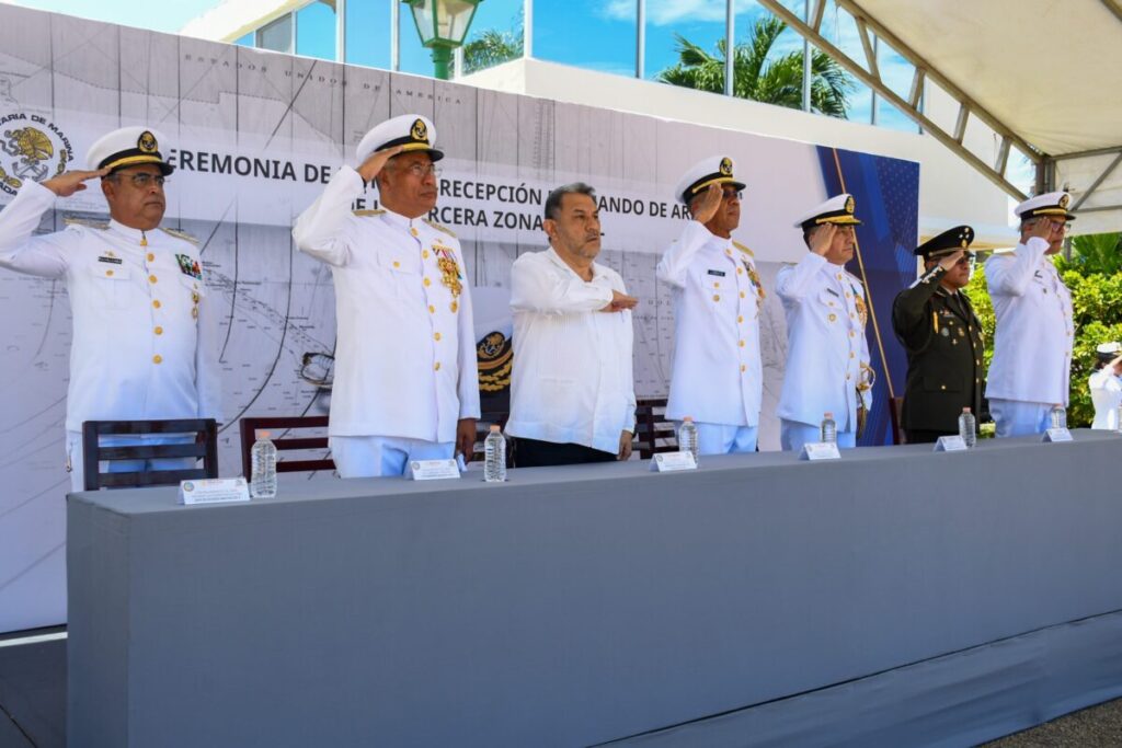 Asume Pablo Alcántara el Mando de la Tercera Zona Naval en Coatzacoalcos