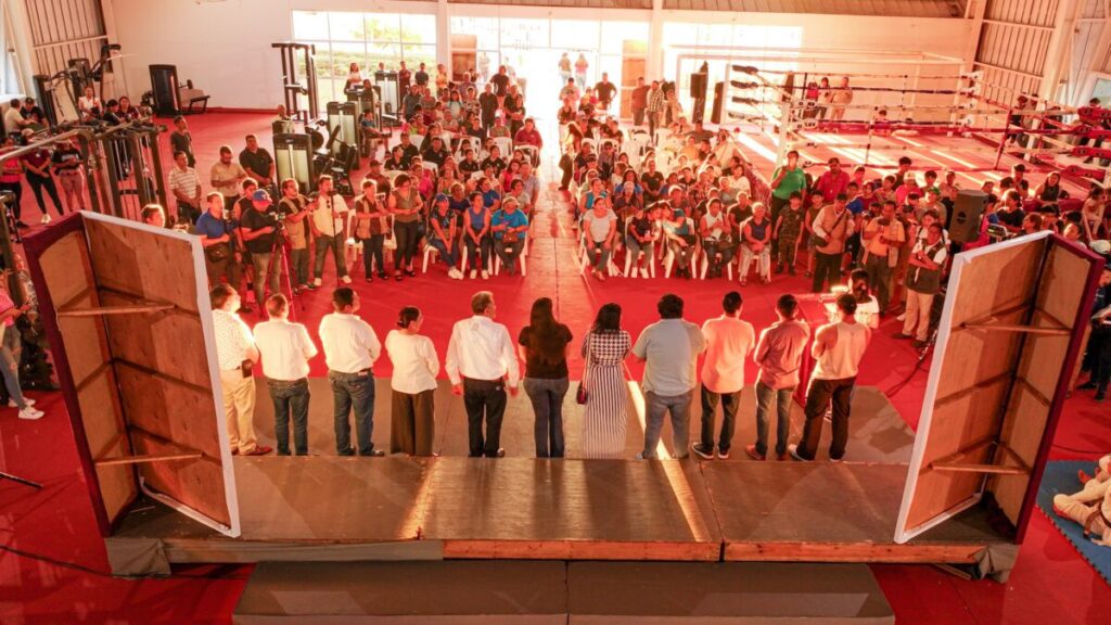Moderniza Coatzacoalcos su infraestructura deportiva con el gimnasio de la Nueva Obrera