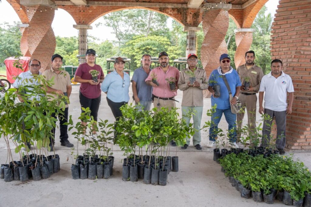 El H. Ayuntamiento de Cosoleacaque impulsa la reforestación y el cuidado del medio ambiente