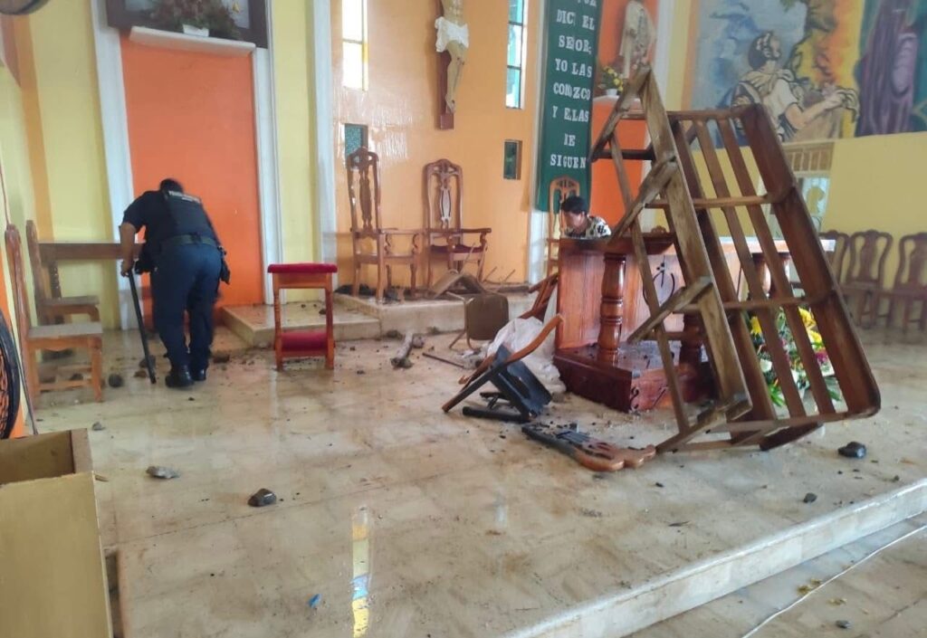 Diócesis de San Andrés Tuxtla anuncia medidas tras profanación en iglesia de Tilapan