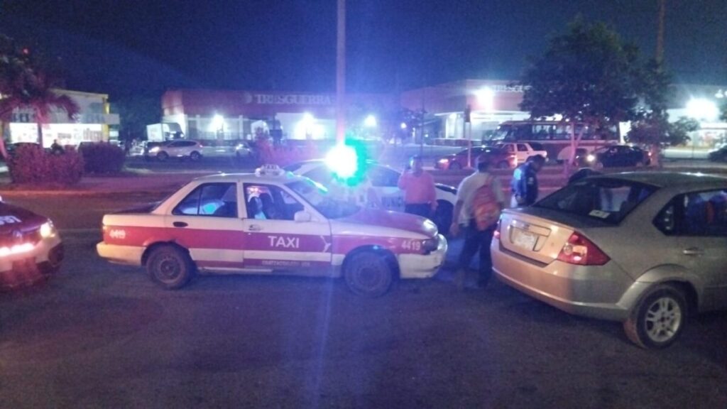 Taxi arrolló a sexagenaria en la Col. Teresa Morales
