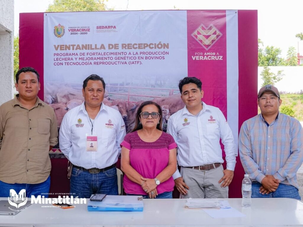 Minatitlán, sede regional del registro de productores ganaderos para programa estatal de fortalecimiento lechero Minatitlán, sede regional del registro de productores ganaderos para programa estatal de fortalecimiento lechero