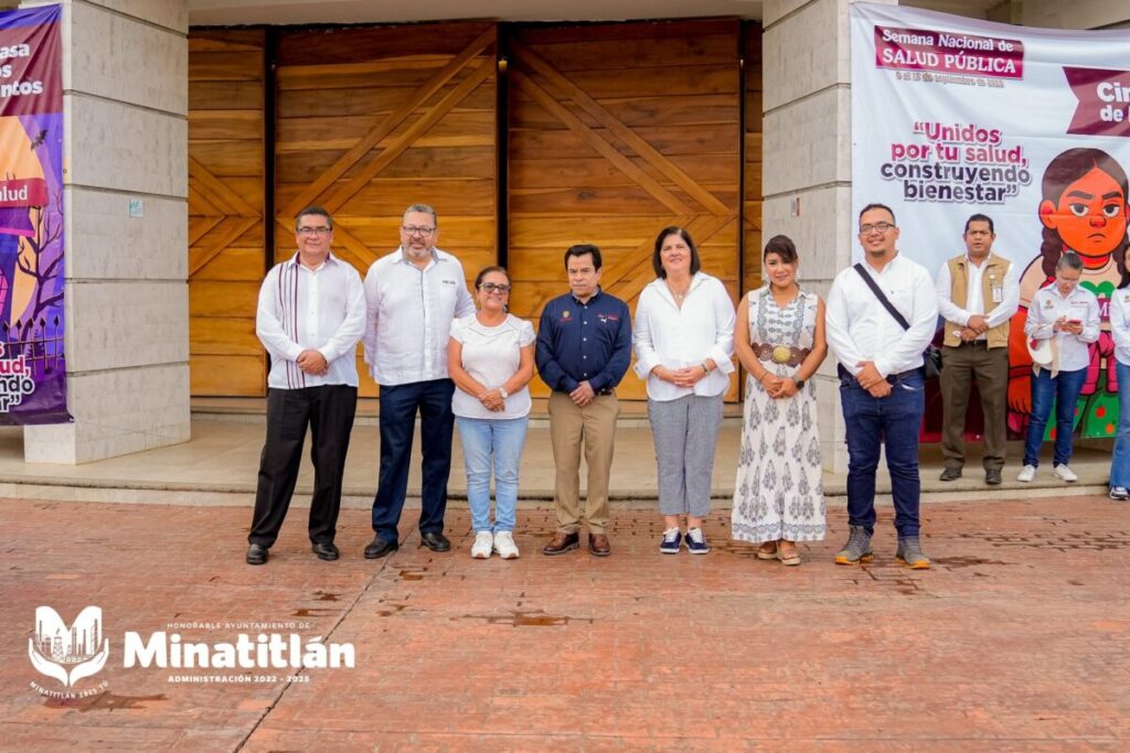 Municipios unidos por la salud: Carmen Medel presente en jornada nacional 2025 en San Andrés Tuxtla