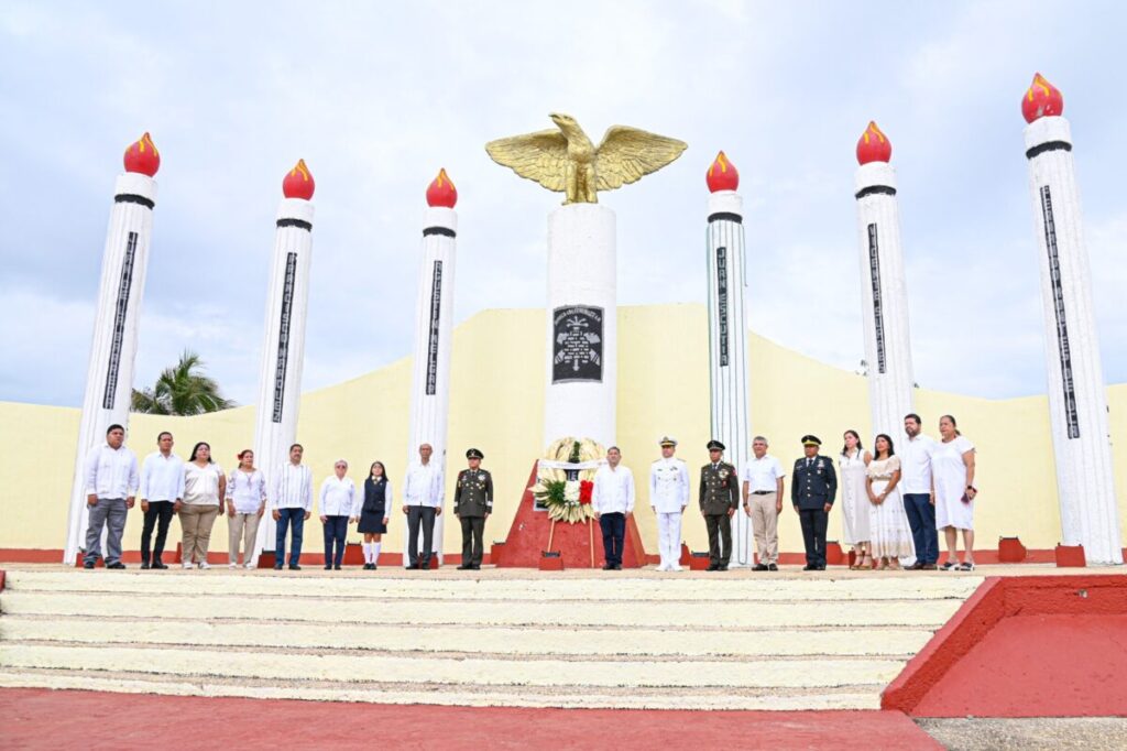 La Marina y la Sedena nos llenan de orgullo: Amado Cruz Malpica en la conmemoración a los Niños Héroes