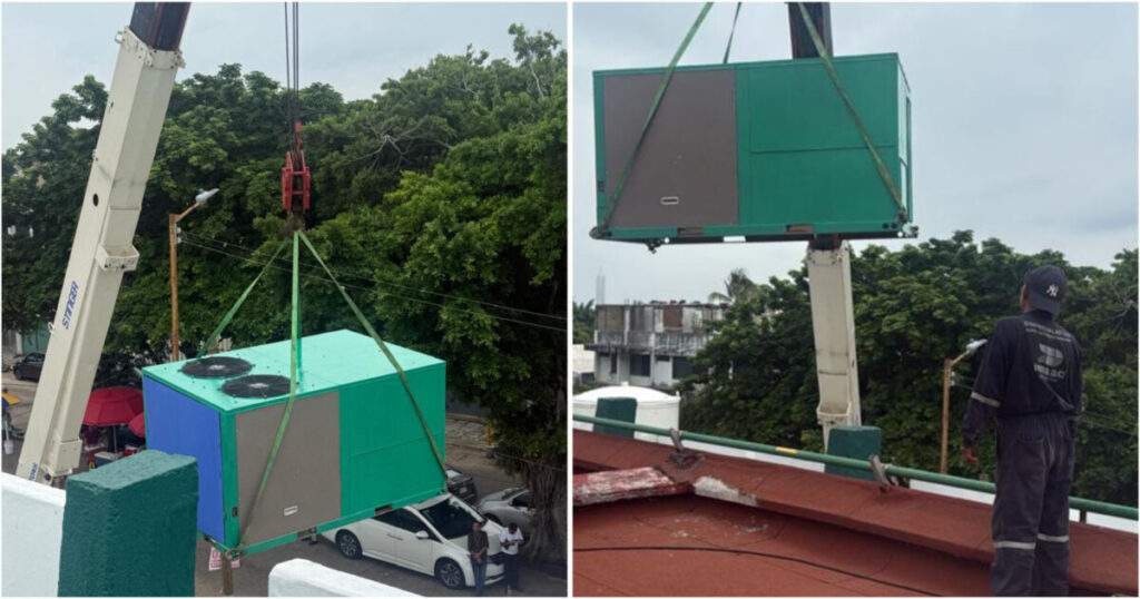 Arriban equipos de aire acondicionado al HGZ No. 36 de Coatzacoalcos del IMSS Veracruz Sur Arriban equipos de aire acondicionado al HGZ No. 36 de Coatzacoalcos del IMSS Veracruz Sur