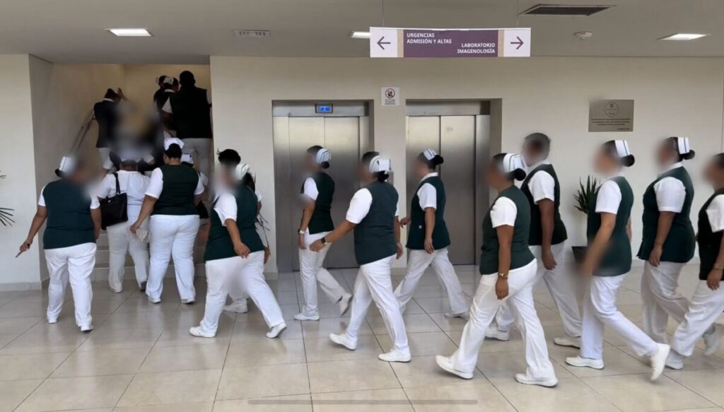 Cinco quincenas les deben a trabajadores del hospital materno infantil de Coatzacoalcos Cinco quincenas les deben a trabajadores del hospital materno infantil de Coatzacoalcos