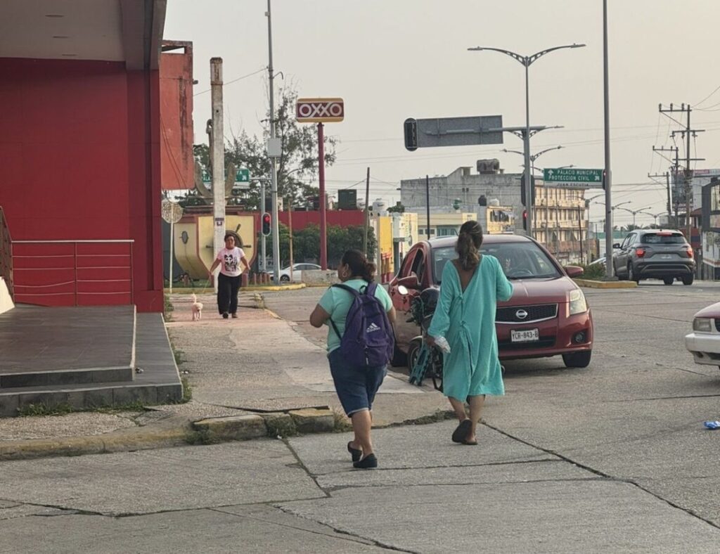 Paciente escapa del HGZ 36 de Coatzacoalcos, la dama tuvo una crisis y se tornó agresiva con personal de seguridad