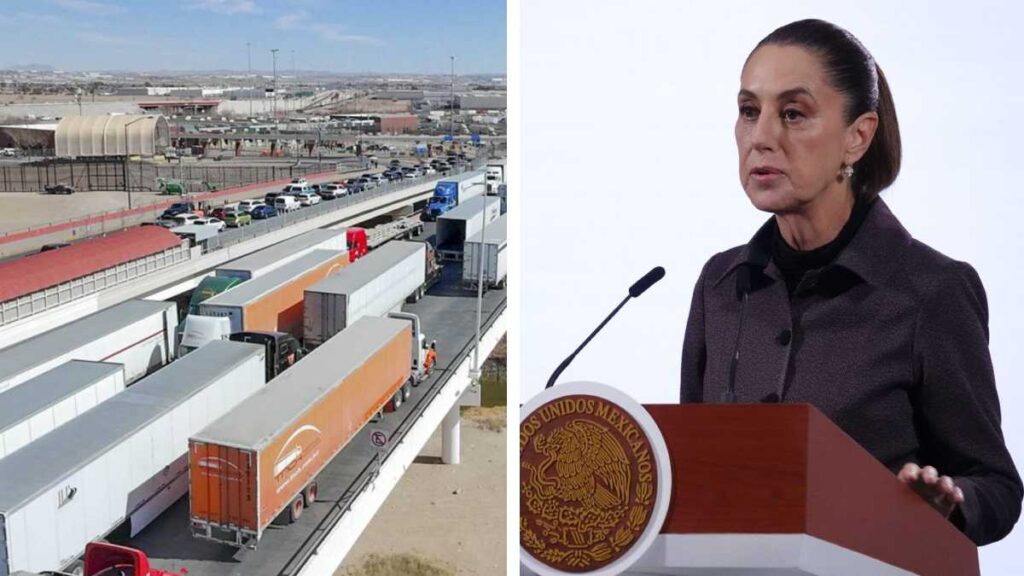 Sheinbaum no descarta hablar con Trump para frenar arancel del 25% a camiones Sheinbaum no descarta hablar con Trump para frenar arancel del 25% a camiones