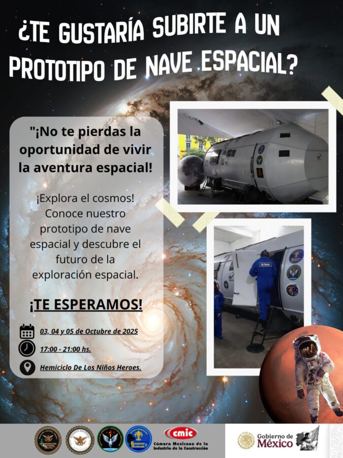 “Plan Ares”: la nave espacial que puedes conocer en Coatzacoalcos “Plan Ares”: la nave espacial que puedes conocer en Coatzacoalcos
