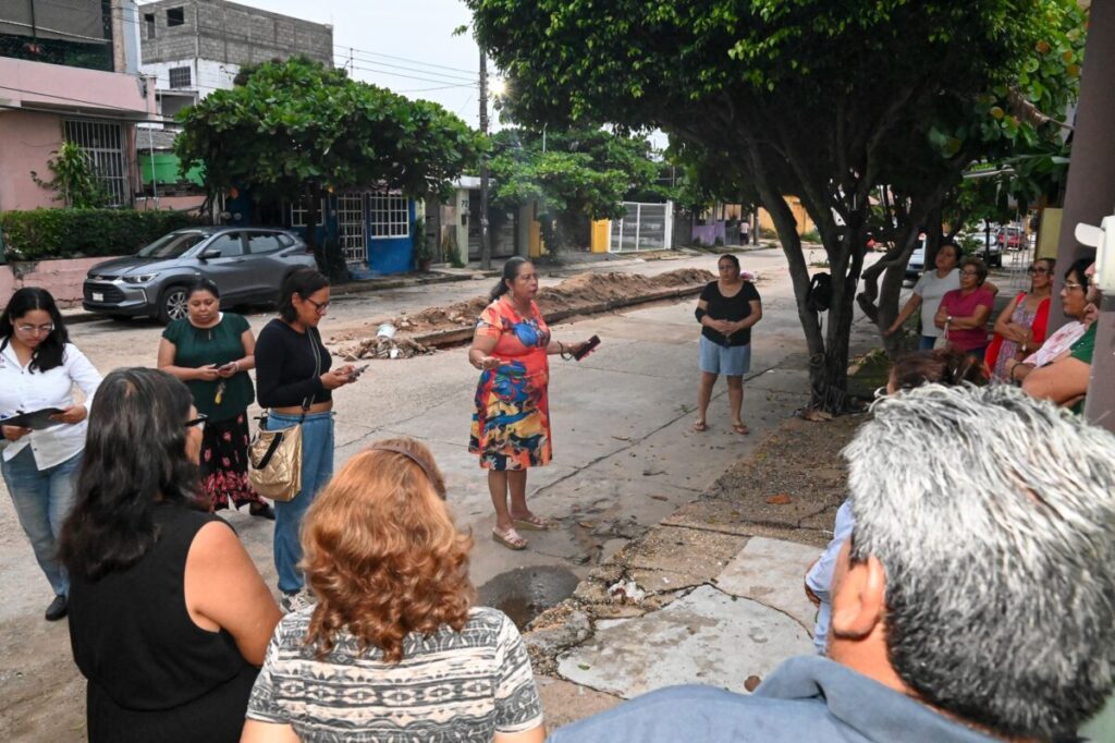 Nueva red vecinal se suma en la colonia Santa Isabel en Coatzacoalcos