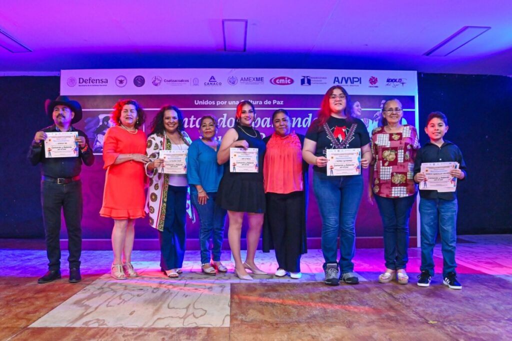 Realizan en Coatzacoalcos el Festival ‘Cantando y Bailando por la Paz’