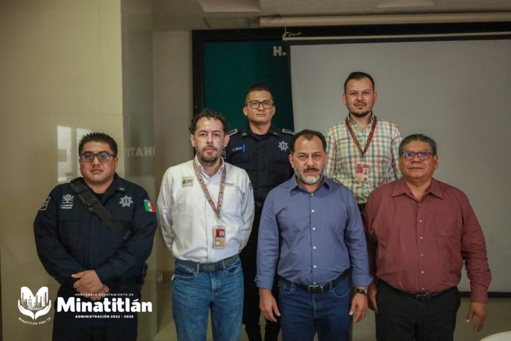 Supervisa Secretaria Ejecutiva del Sistema y del Consejo Estatal de Seguridad Pública avances en la profesionalización policial en Minatitlán